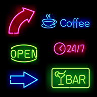 "Brighten Your Brand" with Neon Sign Board for Business